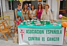 Mesa contra el cancer2012 en Villaviciosa de Odón