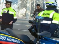 Policia municipal de Mostoles