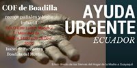 COF Boadilla campaña ayuda a Ecuador