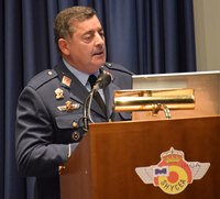 General Santos Senra en Villaviciosa de Odon Ejercito del Aire
