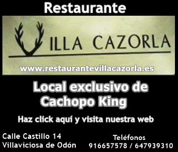 Anuncio restaurante Villacazorla Villaviciosa de Odón Cachopo Kin Gif (1)