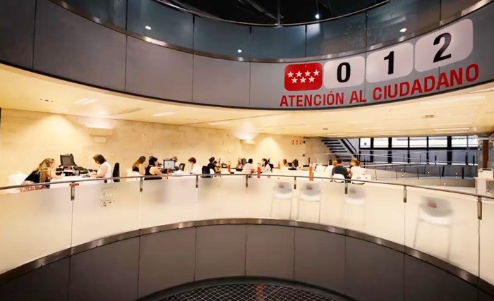 Oficina Central de Atención al Ciudadano de la Comunida de Madrid junio 2024