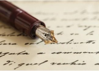 escritura con pluma literatura