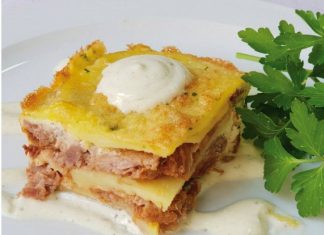 Pincho Ruta del Pincho Villaviciosa de Odon 2018 musaca de ternera