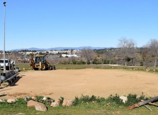 Ampliación parque canino en Villaviciosa de Odón febrero 2025