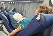 donante en el I Festival de Donaciones de Sangre en Villaviciosa de Odón marzo 2025