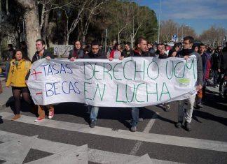 Huelga de estudiantes universitarios