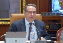 Alcalde de Villaviciosa de Odon en el Pleno del Ayuntamiento diciembre 2025