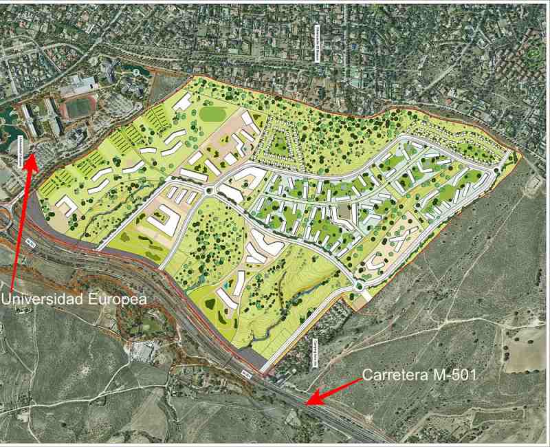 Villaviciosa de Odón aprueba el desarrollo de 996 viviendas en el sector UZ-4 con un 50 por ciento de protección pública ok